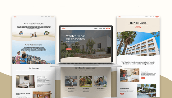 Website Design and Development for a Modern Coliving Brand