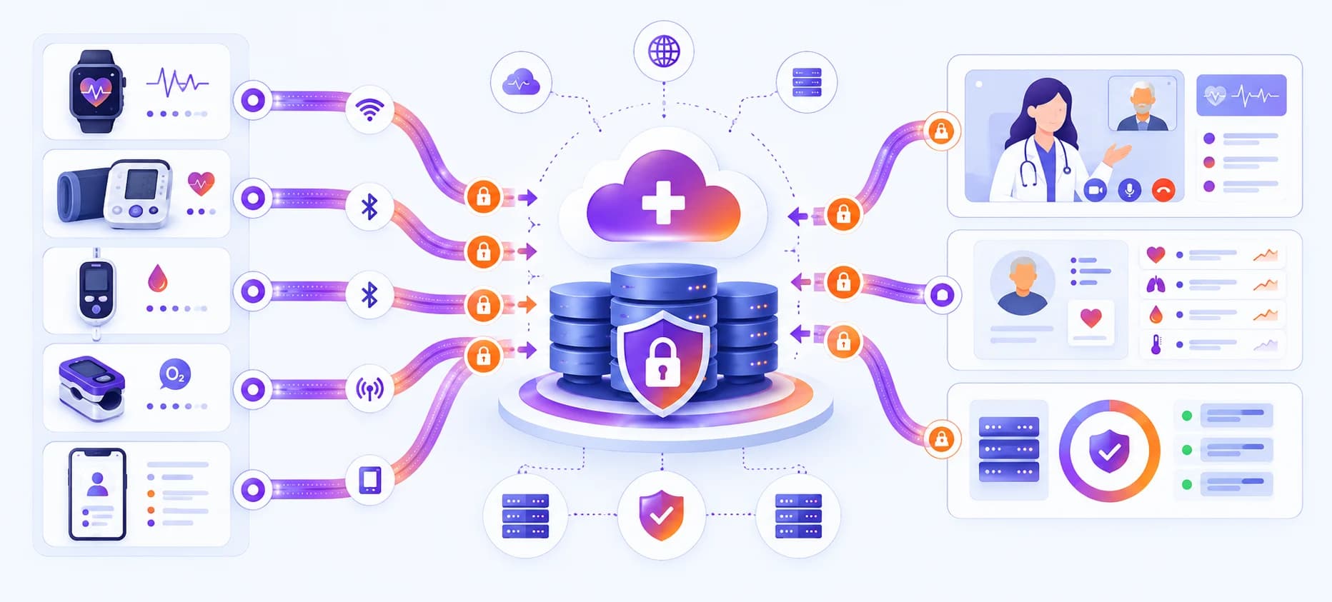 Scaling a Telehealth / RPM Platform: Data Pipelines, Device Integration & Uptime