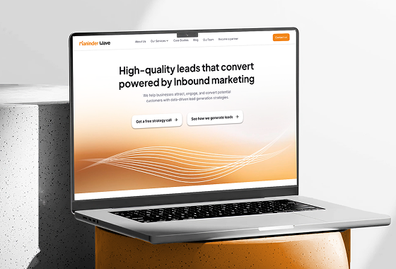 Created a Global Brand Presence for Maninder Wave, a Lead Generation Agency