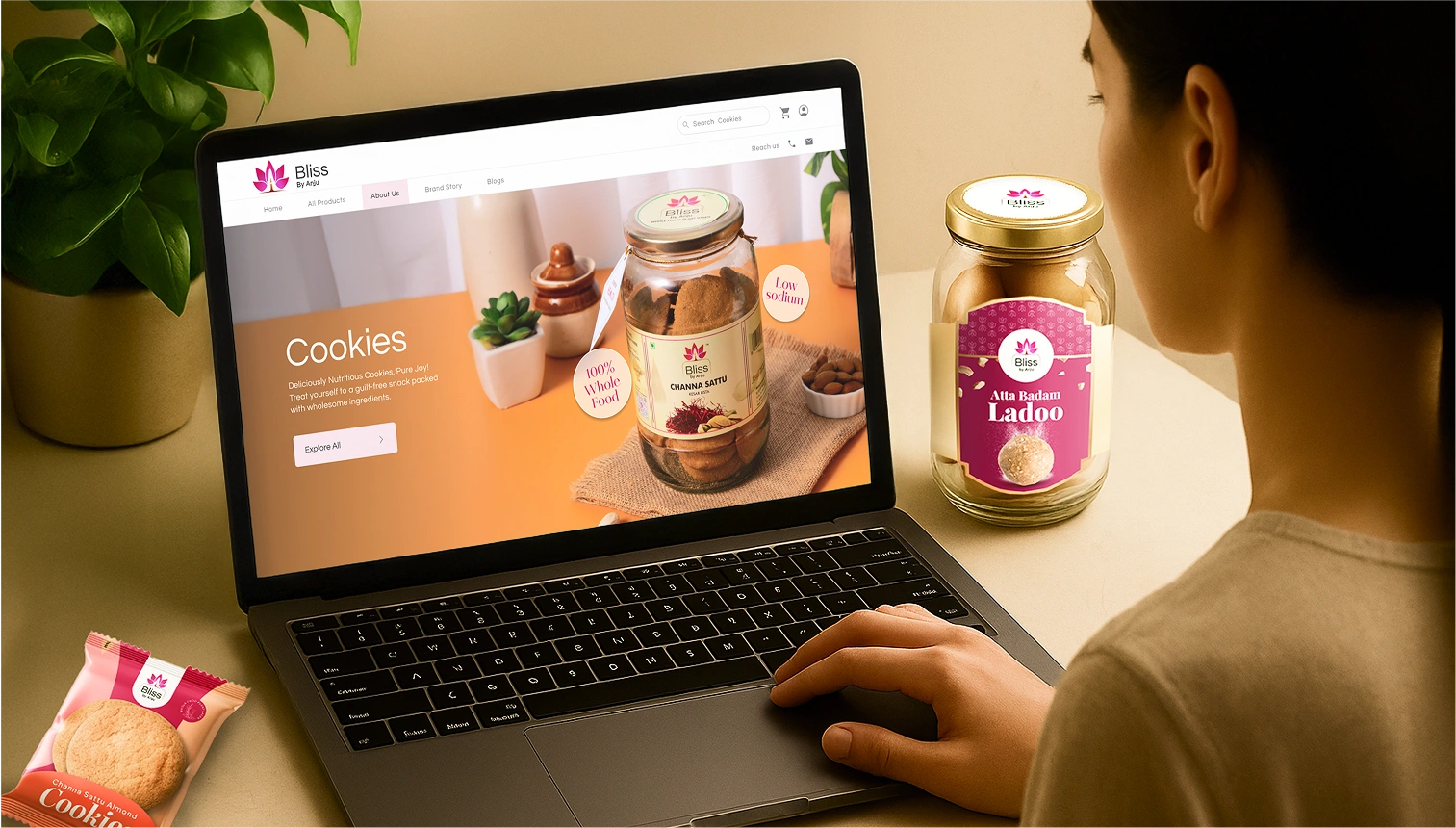 Building a tasteful digital presence for an artisanal food brand