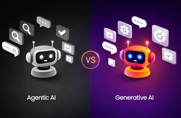 Agentic AI vs Generative AI section